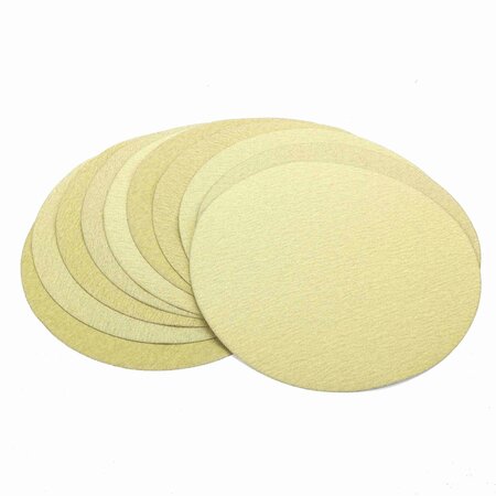 Goldblatt Radial Sanding Disks, 120 Grit, 10PK G25662